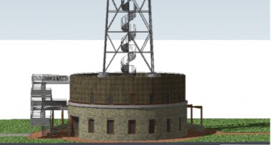 Rozhledna u Velenova. Foto: web obce Velenov