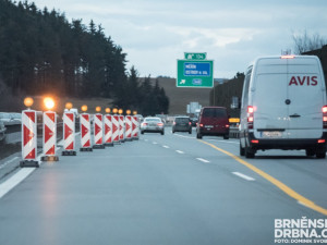 Na přelomu a května začnou opravy dálnice v Brně