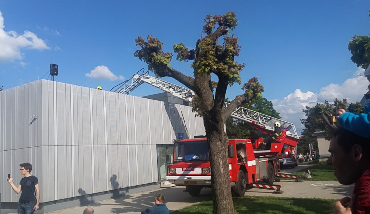 Hvězdárna v Brně hořela