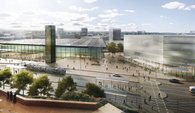 FOTO: Urbanistická soutěž o budoucnost okolí nádraží zná své vítěze