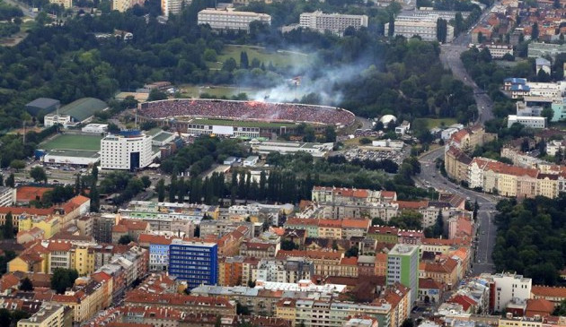 Za Lužánkami se ve fotbalové exhibici představí Wembley United