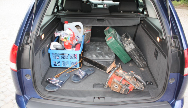 Některé z ukradených věcí