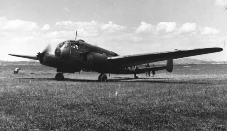 Letadlo Siebel na letišti Brno-Černovice