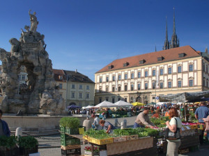 Horní část Zelného trhu hostí od pátku do soboty Festival zdravé stravy a pohybu