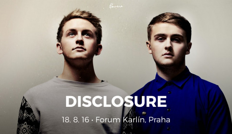 Soutěž: Elektronické duo Disclosure vystoupí ve čtvrtek v Praze