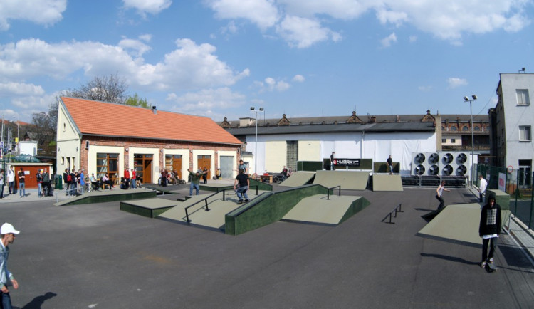 Skatepark Nové sady, zdroj:www.mysticconstructions.cz