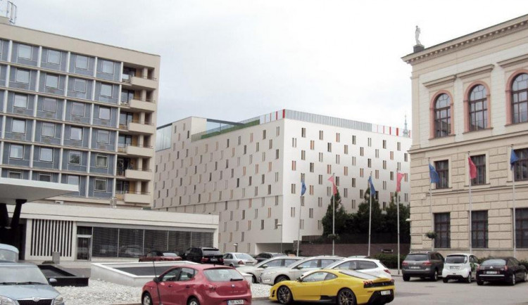 Vizualizace nového parkovacího domu