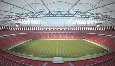 Plán nového stadionu Za Lužánkami