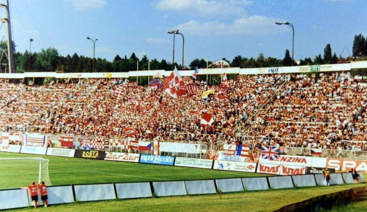 Stadion Za Lužánkami, zdroj: rajče.net, 1913 - 1978