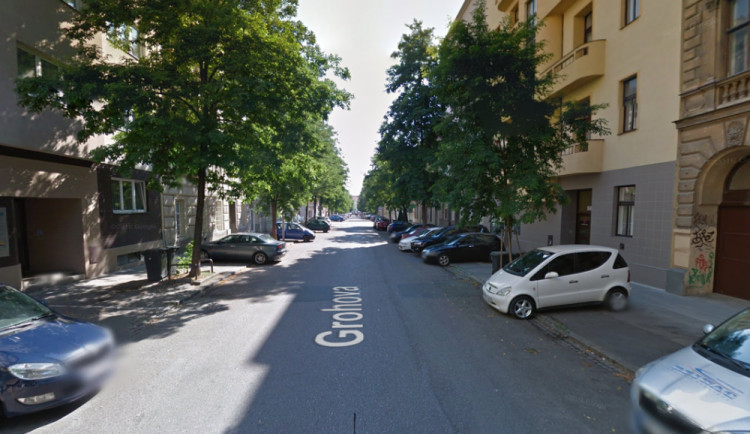 Ulice Grohova, zdroj: Google Maps