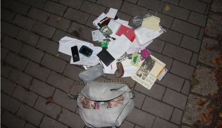 Ukradená kabelka, zdroj: PČR