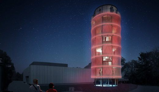 Vizualizace sluneční věže