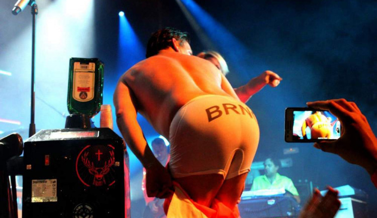 Frontman Matěj Ruppert má Brno obzvlášť v oblibě. Autor: Kristýna Svobodová