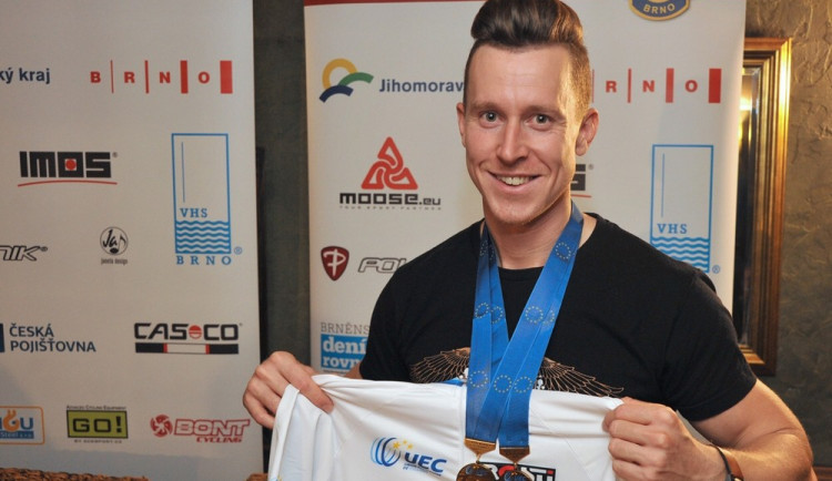 Evropský šampion v dráhové cyklistice Bábek: Bojoval jsem za Duklu i Brno
