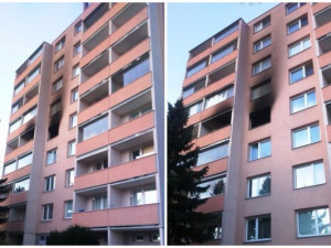 V Kohoutovicích hořel byt, hasiči museli z paneláku evakuovat osmdesát lidí