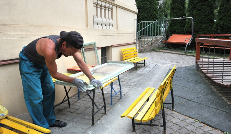 Oprava MŠ Údolní, autor: Z. Kolařík, Zdroj: MMB