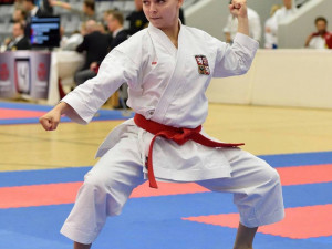 Karatistka Mišková z brněnského TARO KAN reprezentovala Česko na mistrovství světa