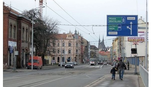 Most přes SVitavu na ulici Křenová, zdroj: MojeBrno.jecool.cz