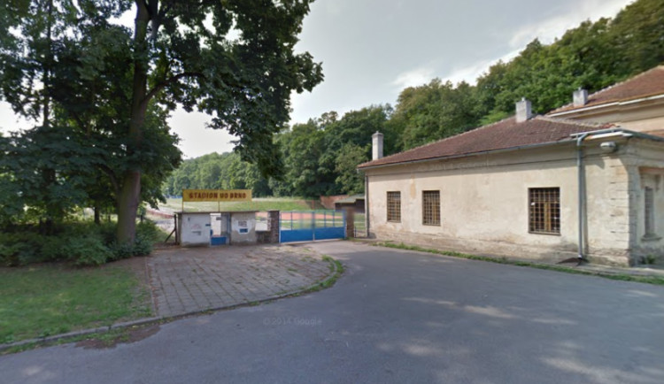 Sportovní areál za Anthroposem, Zdroj: Google Maps