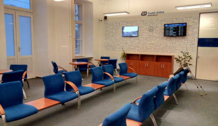 Nová čekárna ČD Lounge na brněnské hlavním nádraží, foto: Martin Šeda