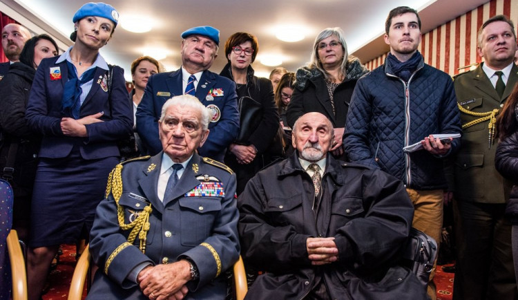 Přítomní vojenští veteráni, autor: Tomáš Hrivňák