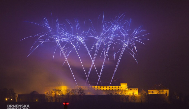 Silvestrovský ohňostroj minulých let  na Špilasu