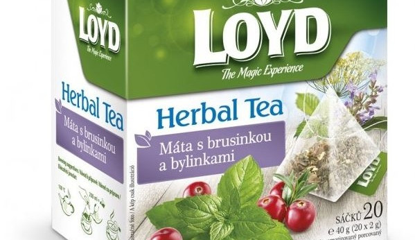 Loyd Herbal Tea s mátou a br