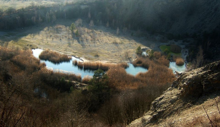 Jezírko v lomu pod Hády, ilustrační foto, zdroj: Milujibrno.cz