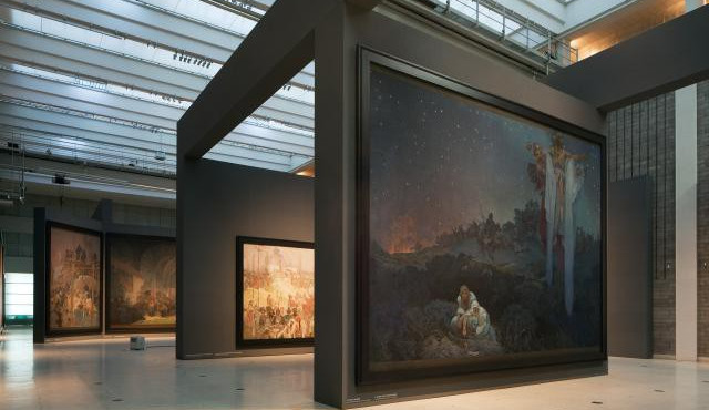 Slovanská epopej v Národní galerii v Praze
