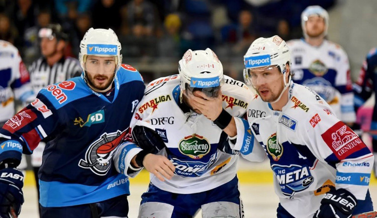 Leoš Čermák opouští led, zdroj: HC Kometa