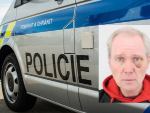 Policie prosí o pomoc při pátrání po muži, který utekl ze sanitky