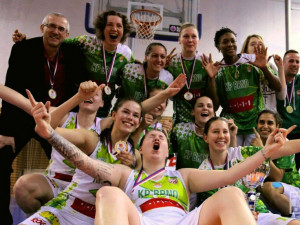 Královopolské basketbalistky vyhrály poprvé v historii Středoevropskou ligu
