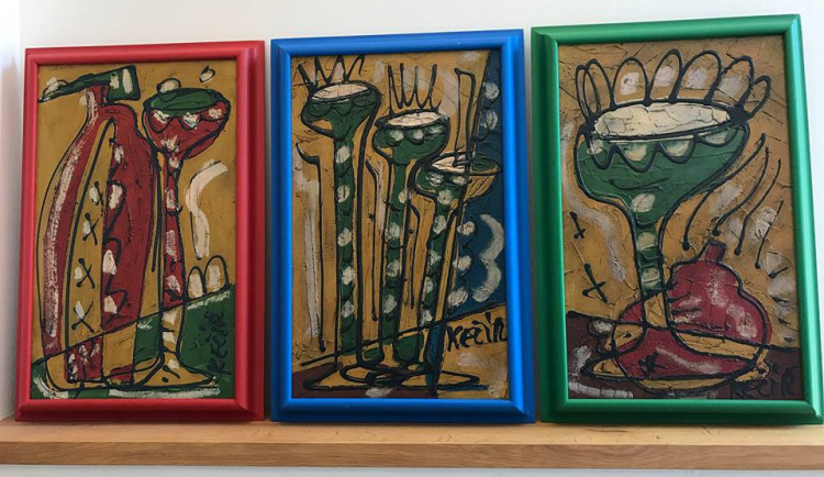 Obrazy Bohumila Samuela Kečíře