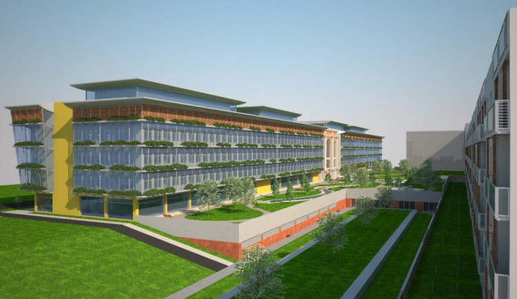 Původní a neuskutečněný projekt společnosti Kliminvest, zdroj: Kliminvest