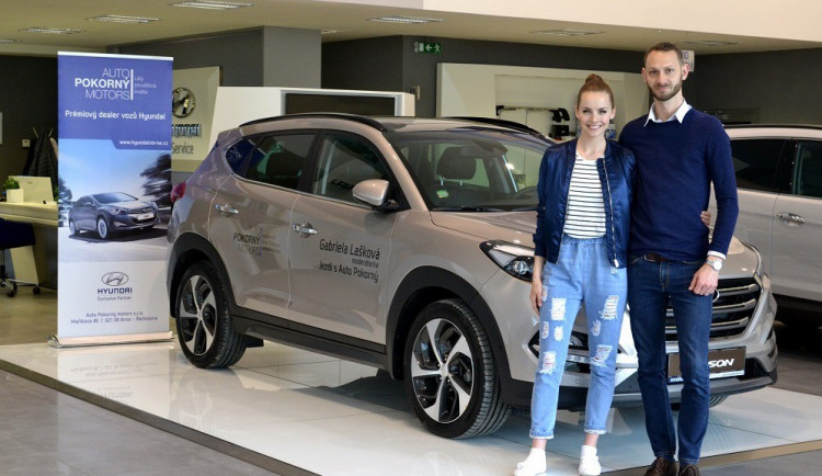 Gabriela Lašková s manželem Filipem