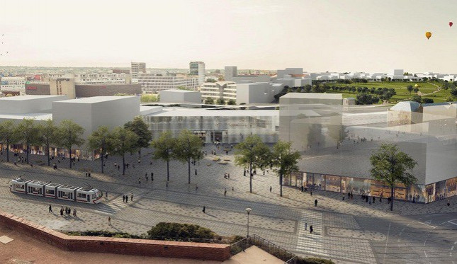 Nové nádraží ve variantě Petrov