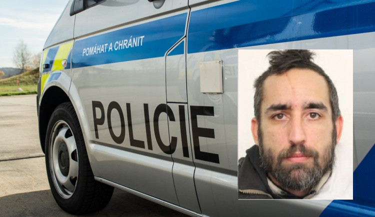 Hledaný Jiří Vlašic, zdroj: PČR