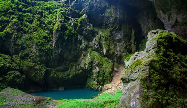 Propast Macocha, nejvyhledávanější atrakce Moravského krasu, ilustrační foto