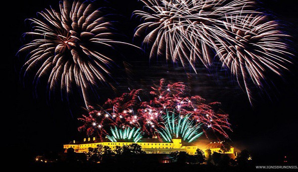 Ohňostroj Ignis Brunensis, autor: Robert Vystrčil, zdroj: Ignis Brunensis 