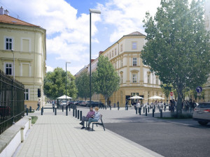 Ulice Gorkého a Arne Nováka čeká modernizace. Přibudou nové lavičky či aleje stromů