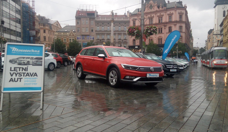 Výstava auta na Svoboďáku