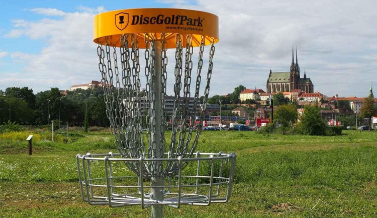 Discgolf v brněnském středu