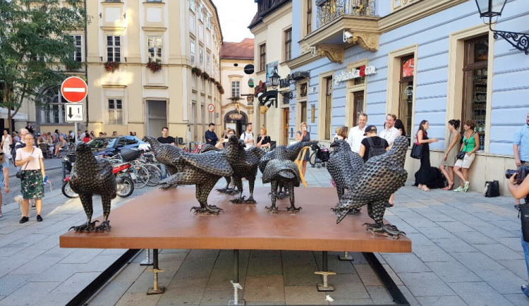 Bronzoví ptáci na Šilingráku