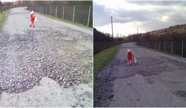 Výmol ve Lhotě Rapotina