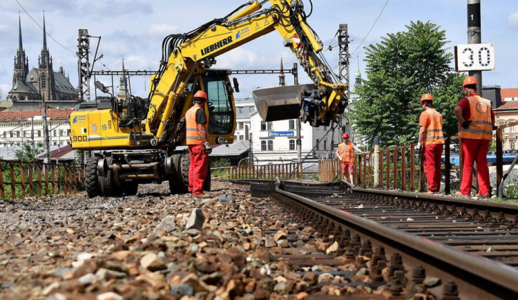 Výluka na hlavním nádraží