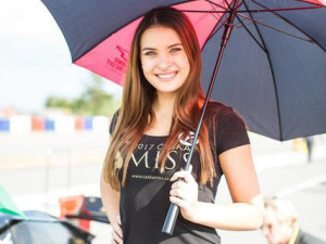 Finalistky České Miss na závodním okruhu