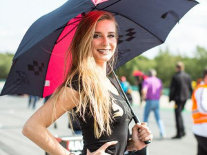 Finalistky České Miss na závodním okruhu