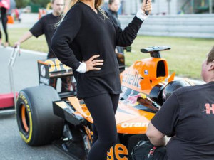 Finalistky České Miss na závodním okruhu