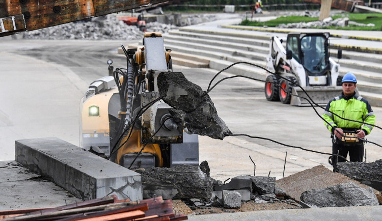 Rekonstrukce na Riviéře
