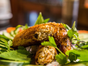 Jarní kuřecí závitky